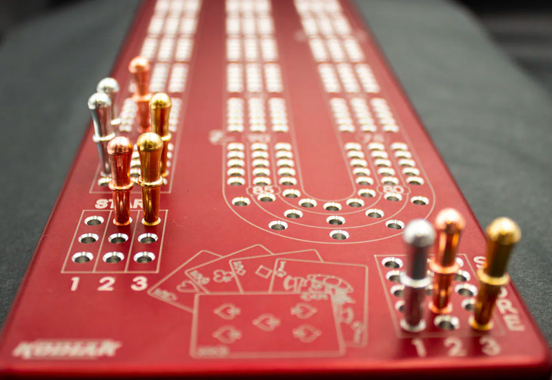 Kodiac CNC - Billet Aluminum Cribbage Board - How To Play Cribbage